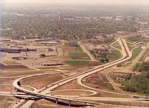 Interstate 380 interchange - 1984